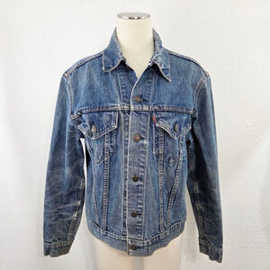 Levi’s 70505 Trucker Jacket 70s 80s Made in USA Size 42 Vintage Denim